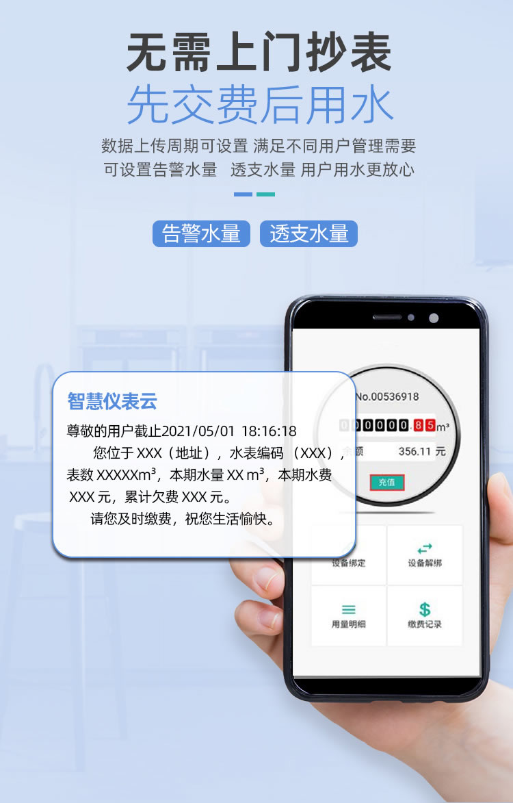 容積式直飲水遠傳水表