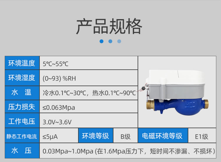 藍牙預付費水表