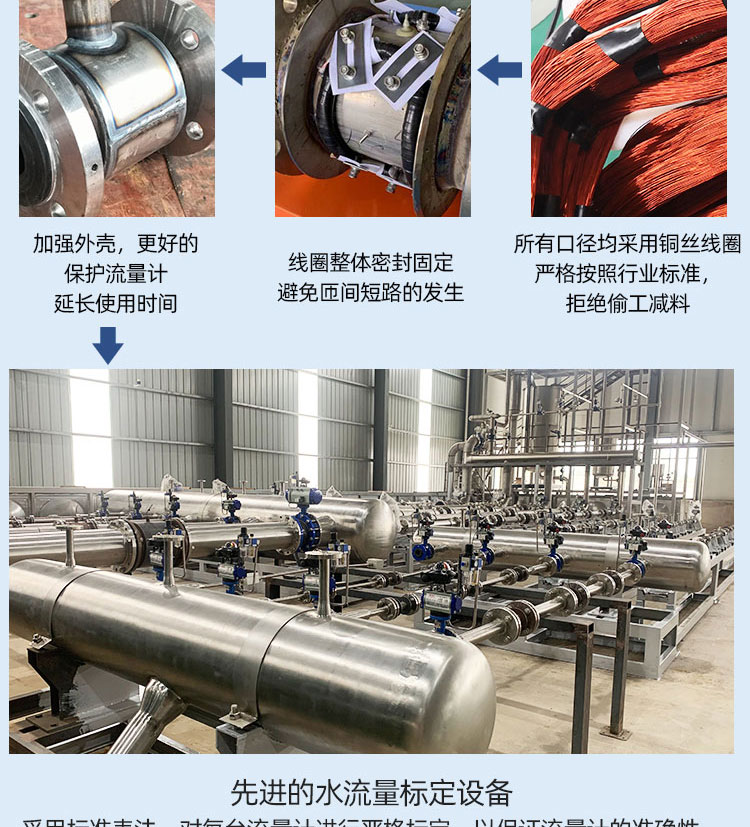 不銹鋼遠傳一體電磁流量計